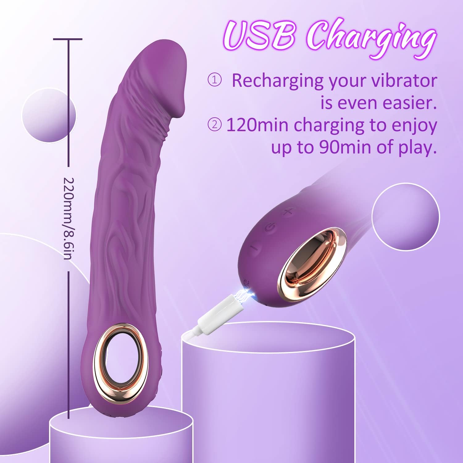 Dildo G-spot Vibrator