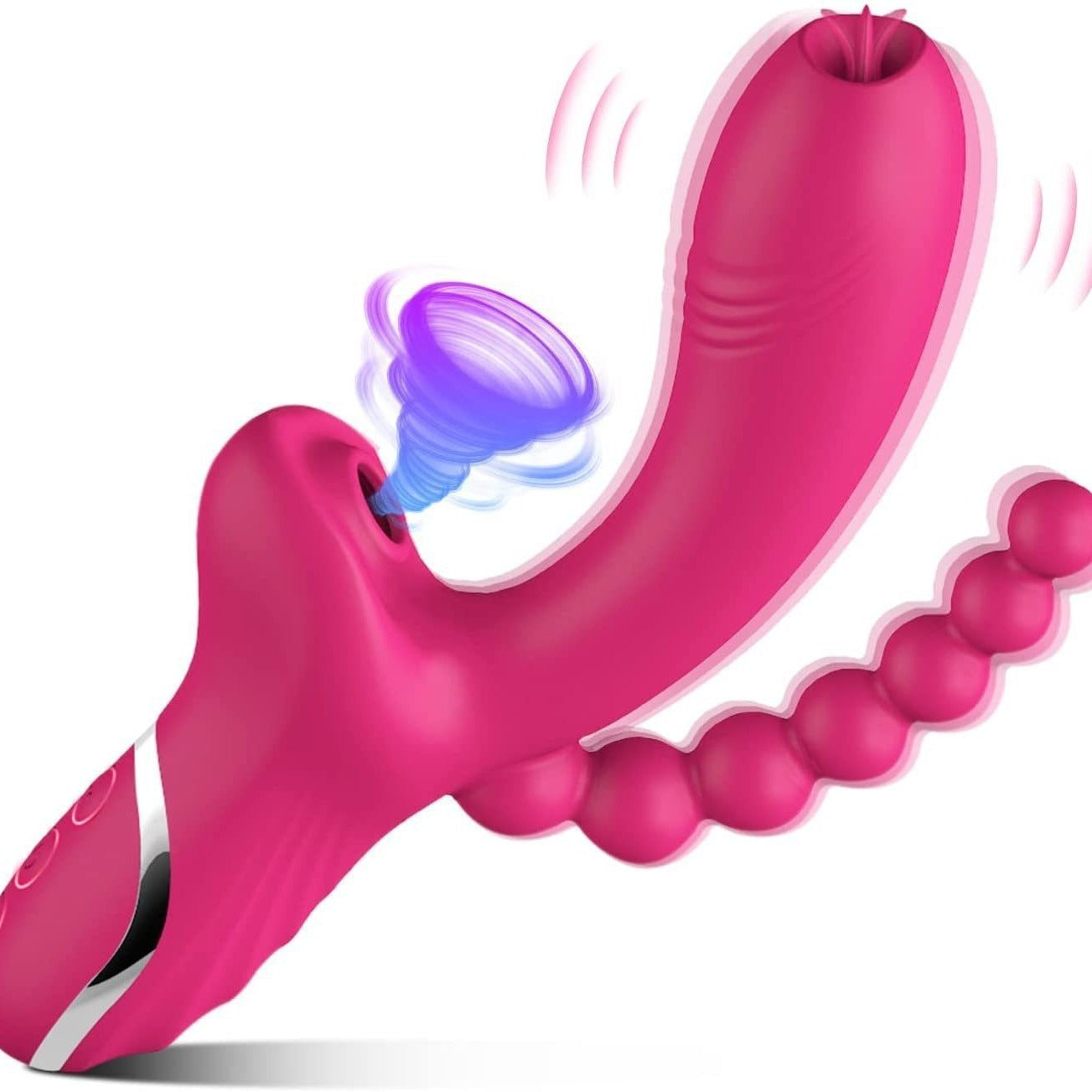 Rose Rabbit Vibrator and Sucker