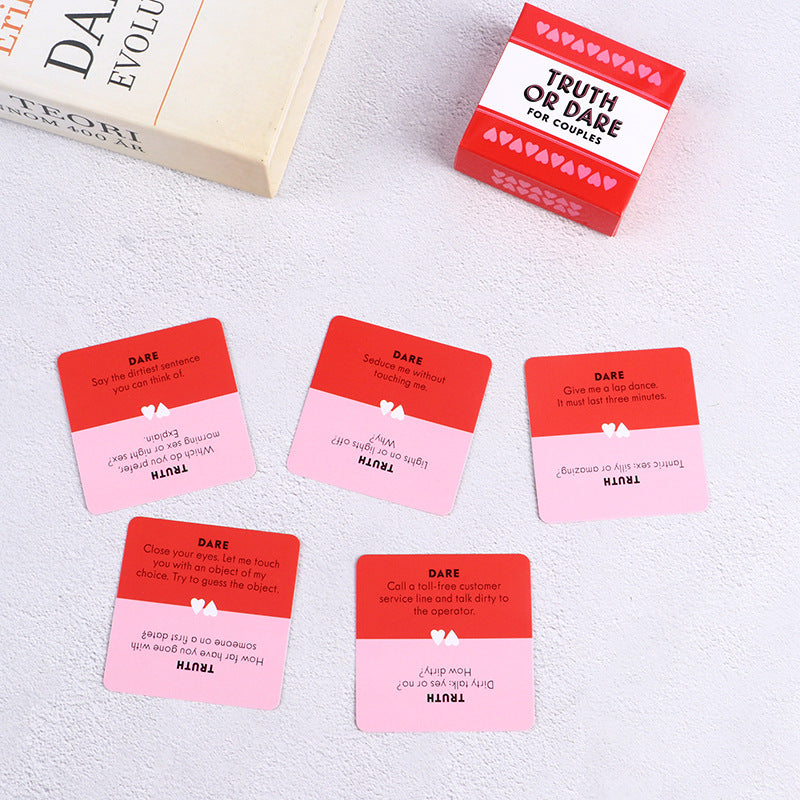 Truth Or Dare Couples Card Set