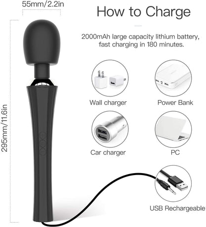 Pleasure Cordless Wand Massager