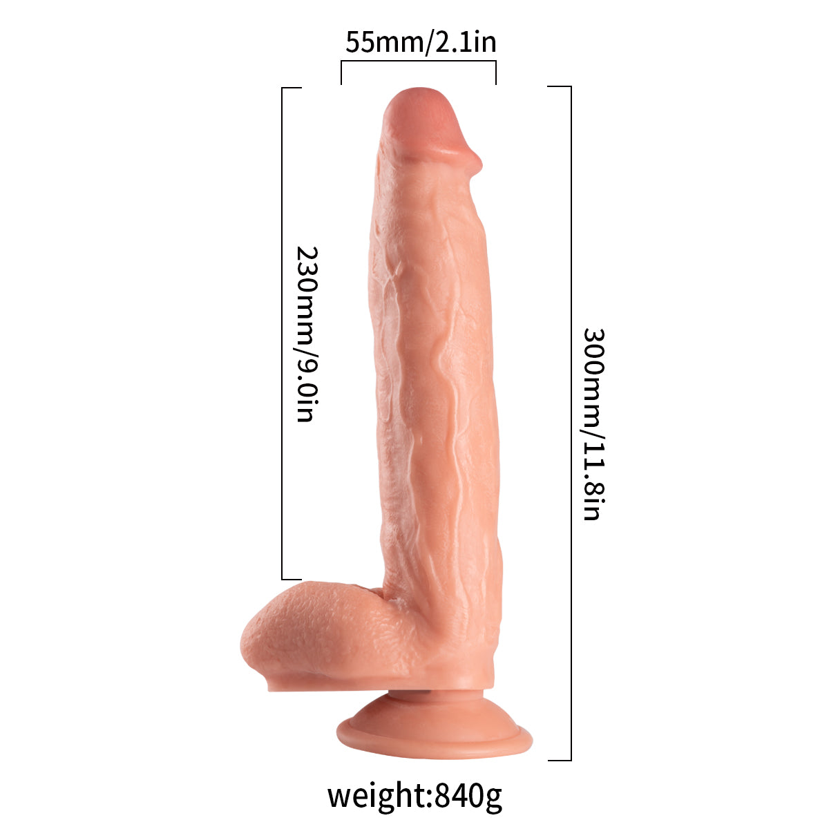 Pleasure Large Dildo