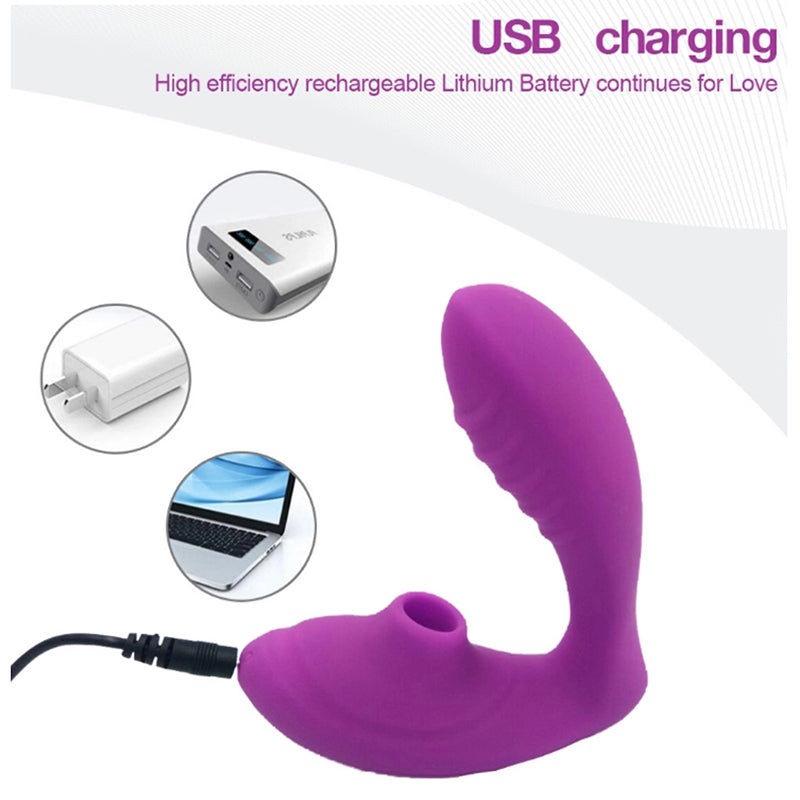 Suction Dildo Vibrator