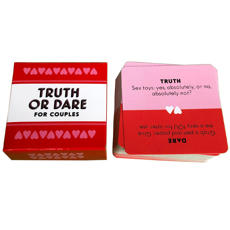 Truth Or Dare Couples Card Set